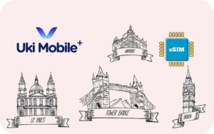 Uki Mobile+ 1 GB - 10 SMS - 10 Mins - 3 days