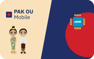 Pak Ou Mobile 1 GB - 7 days